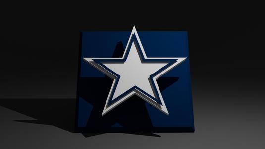 NFL Dallas Cowboys Floating Logo Sign