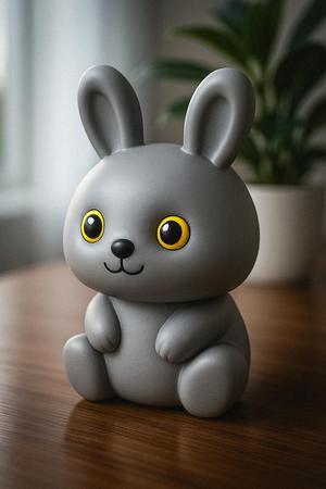 Knitted Cute Rabbit