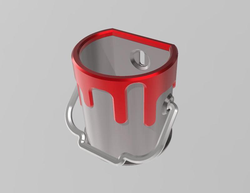 Skadis Drippy Bucket - T-Clip version