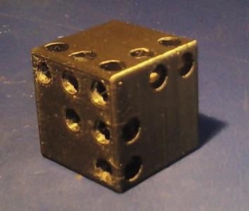 Holey dice