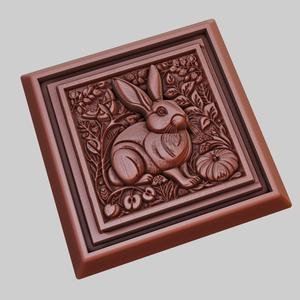 Rabbit Animal 3D Model for CNC Router Laser & 3D Printer