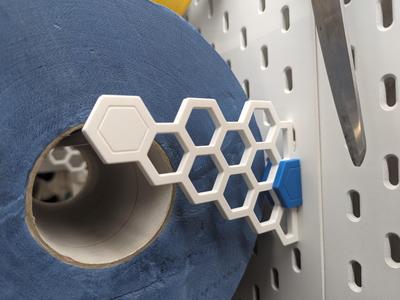 IKEA Skadis paper towel holder / Halter für Putztücher