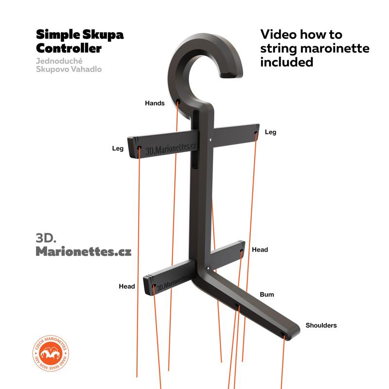 Simple Skupa Controller for marionettes