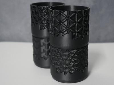 Industrial Art Cylinder Containers