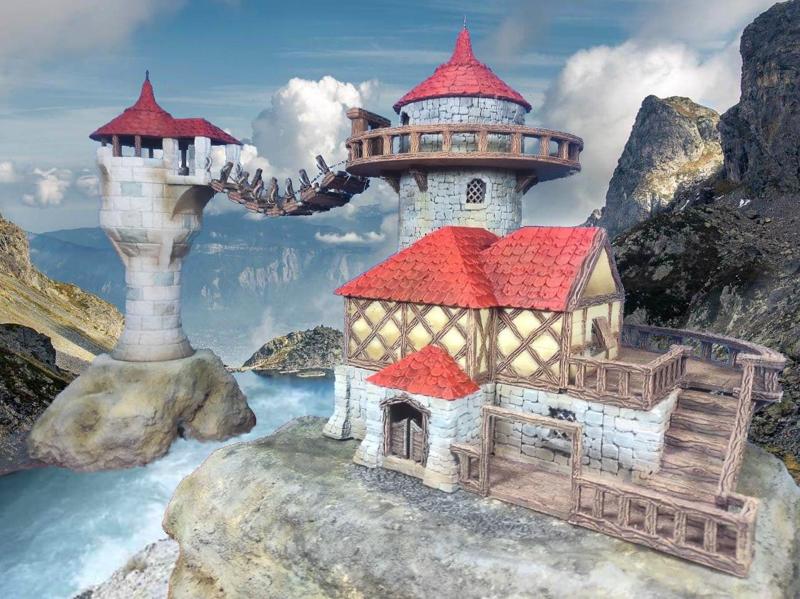 Andy's bar end of the world dual towers