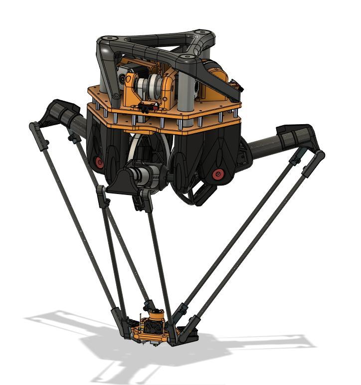 Rotary Delta Printer