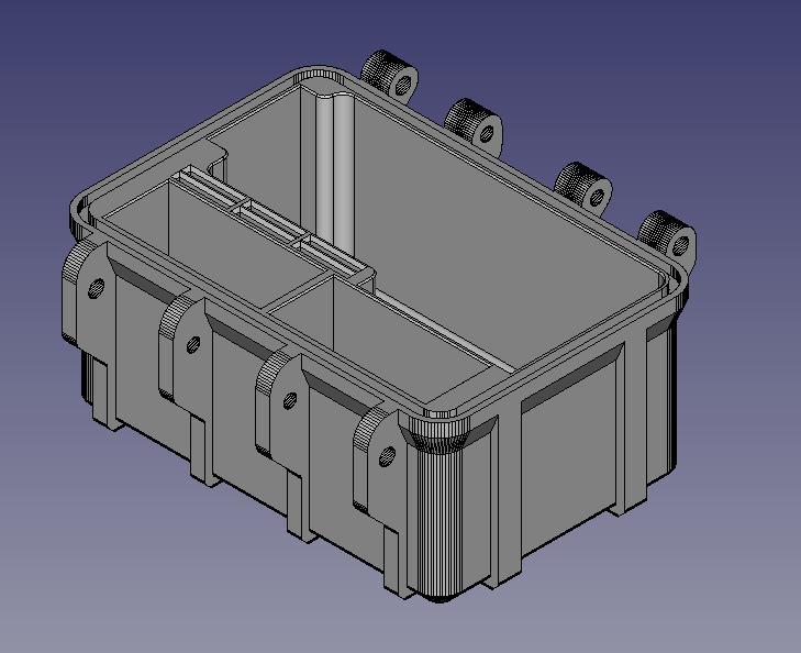 GoPro 10 6-SD 2-battery Rugged Box
