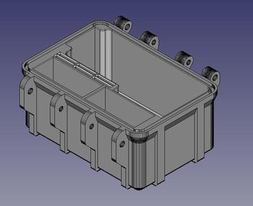 GoPro 10 6-SD 2-battery Rugged Box