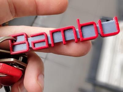 Bambu keychain