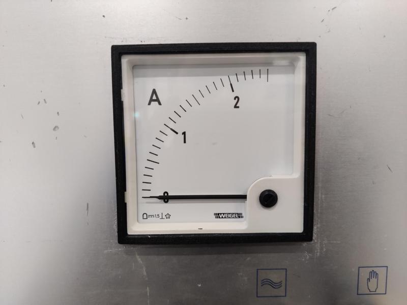 Weigel analog meter frame