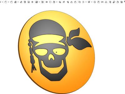 Pirates skull coaster - Pirates Series