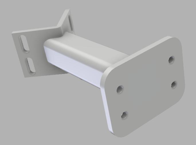 Corner mount for cctv camera
