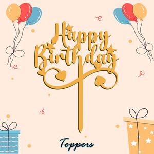 TOPPERS FELIZ CUMPLEAÑOS