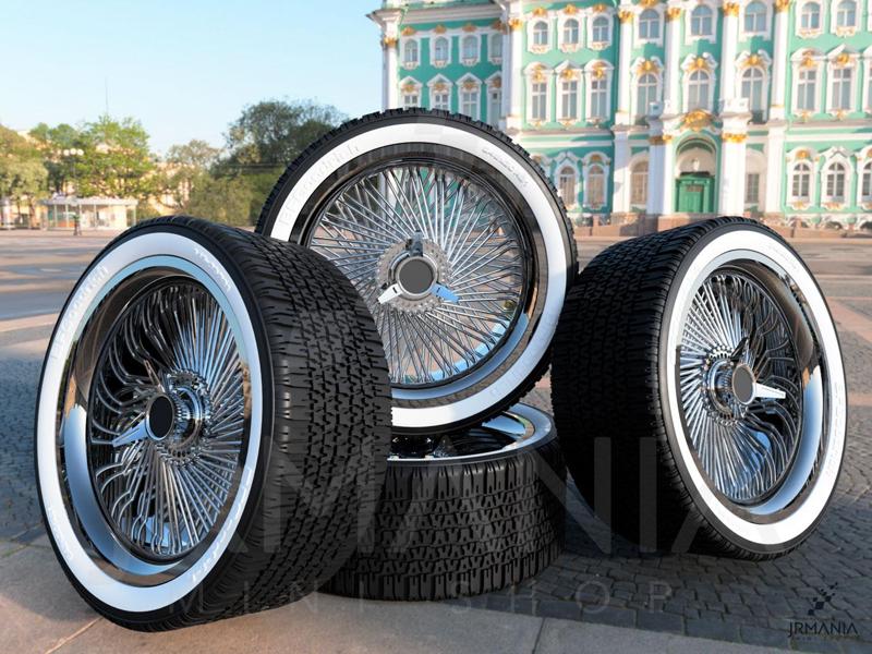 JrMania Thunder Wheels + Tires