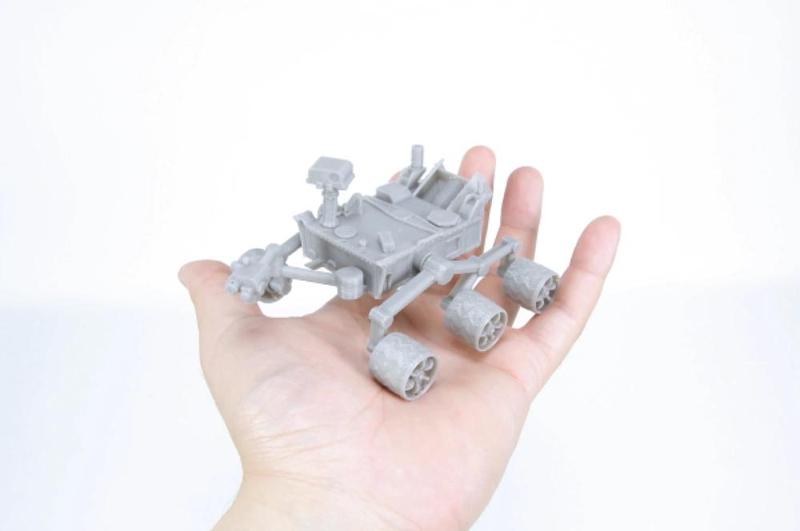 Simplified Curiosity Rover (Small) with instructions