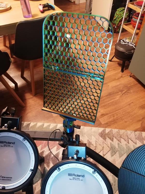 roland drum notes holder