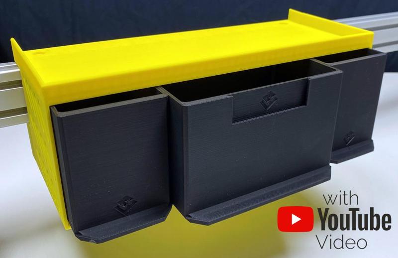 MT-SYSTEM Drawer Box L: Version 1xH3 (Schubladenbox Gr. L)