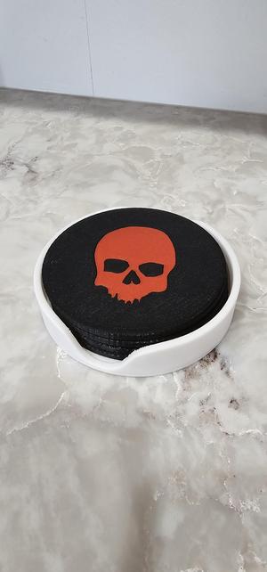 Skull Coasters