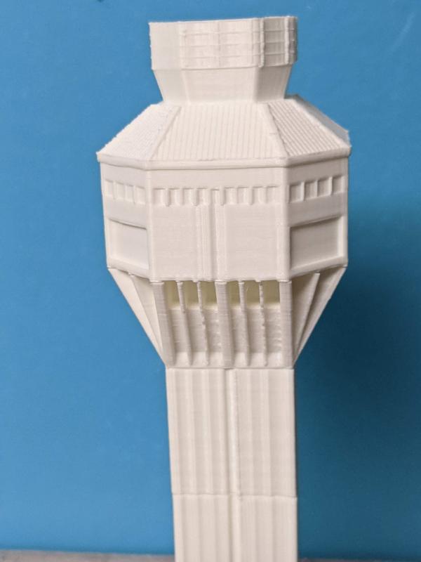 San Juan ATC Tower in 1:400 Scale (SJU)