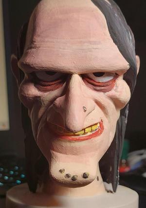 Uncle Creepy head sculpt