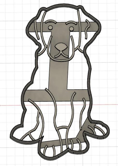 Golden Retriever Cookie Cutter