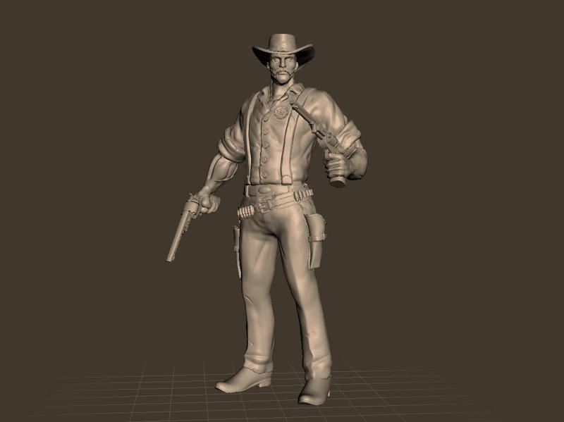 U.S. Marshal Strong - Wild West Action Figure