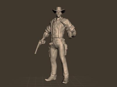 U.S. Marshal Strong - Wild West Action Figure