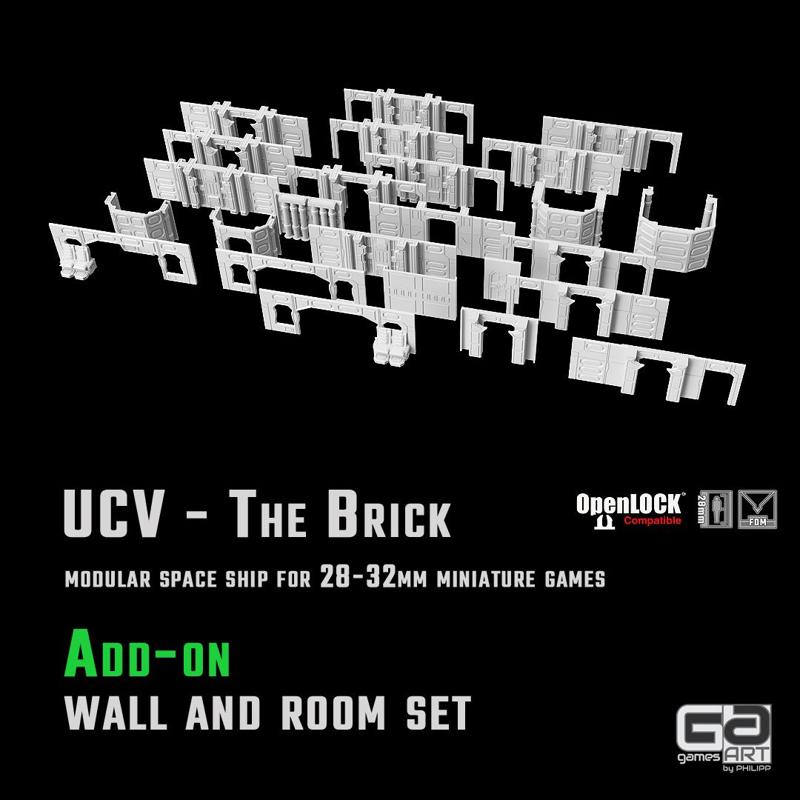 UCV - The Brick Add-on - walls and rooms