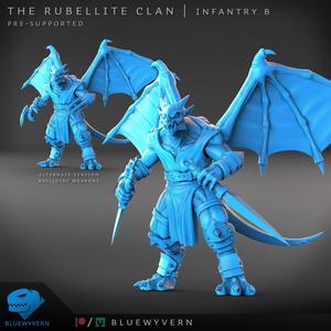 The Rubellite Clan - Infantry B (Modular)
