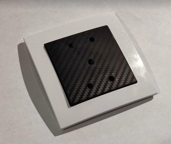 Double electrical socket / Podwójne gniazdo elektryczne pasujące do gniazda Ospel