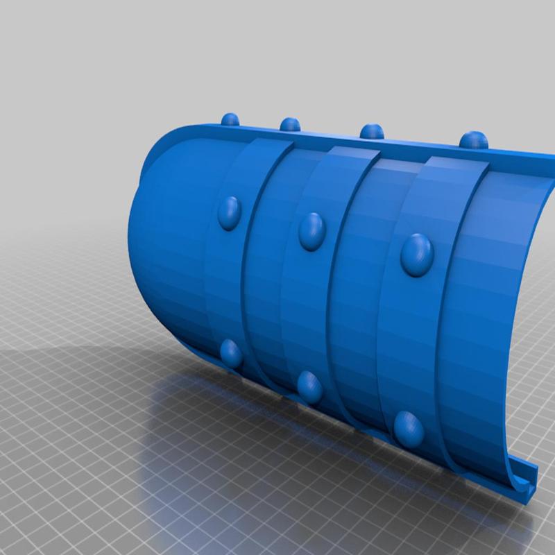 Half Shell of the Full Hand Handcuff for a Frozen Musical