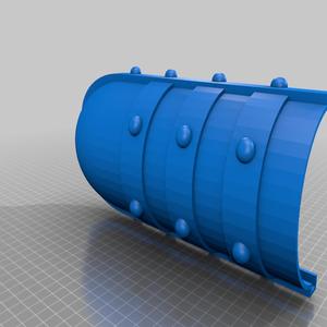 Half Shell of the Full Hand Handcuff for a Frozen Musical