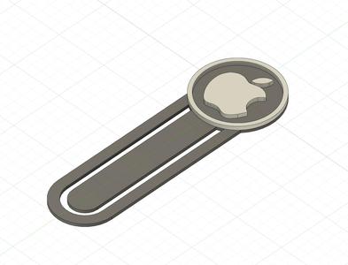 MARCA PAGINAS LOGO APPLE