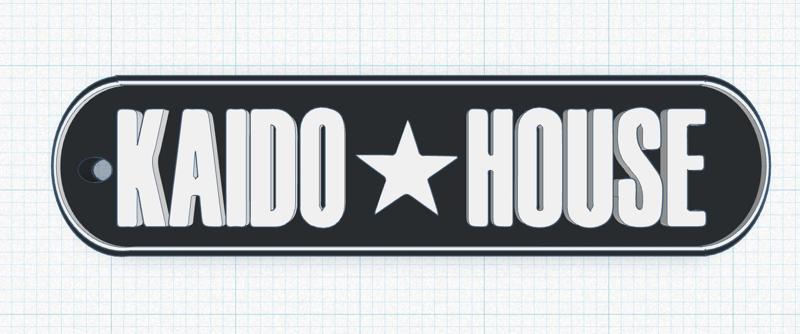 kaido house keychain