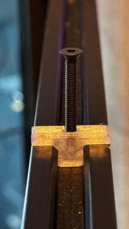 Drop in M3 Mount for 20x20 V Groove Extrusion