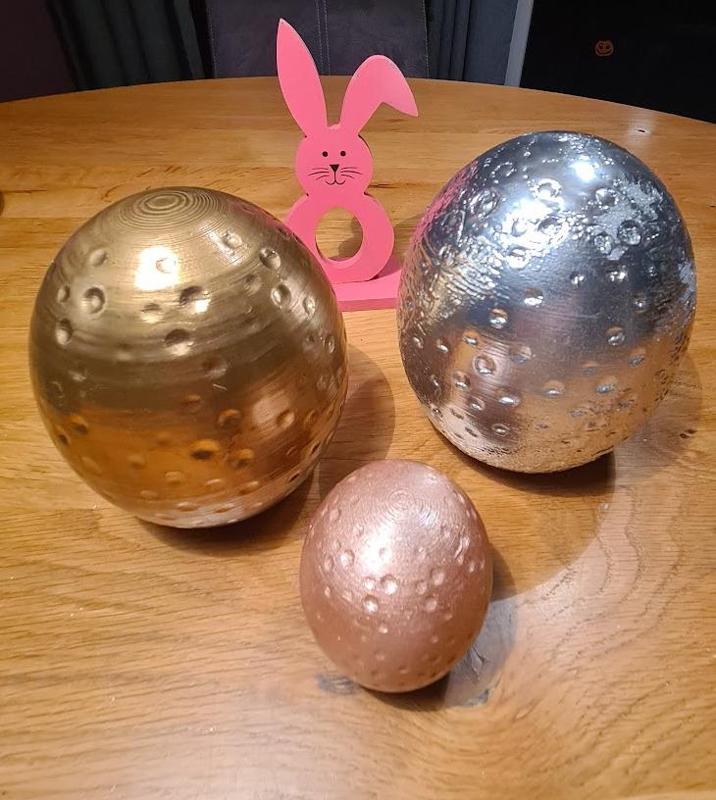 Bumped Easter Egg Decoration