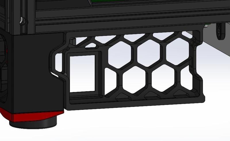 Voron Trident 350 Switched Sideskirt