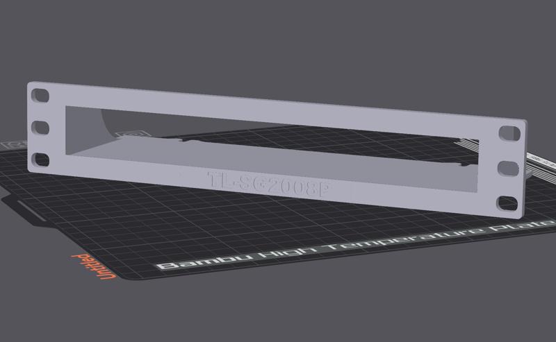 10" Rackmount for TP-Link TL-SG2008P Switch