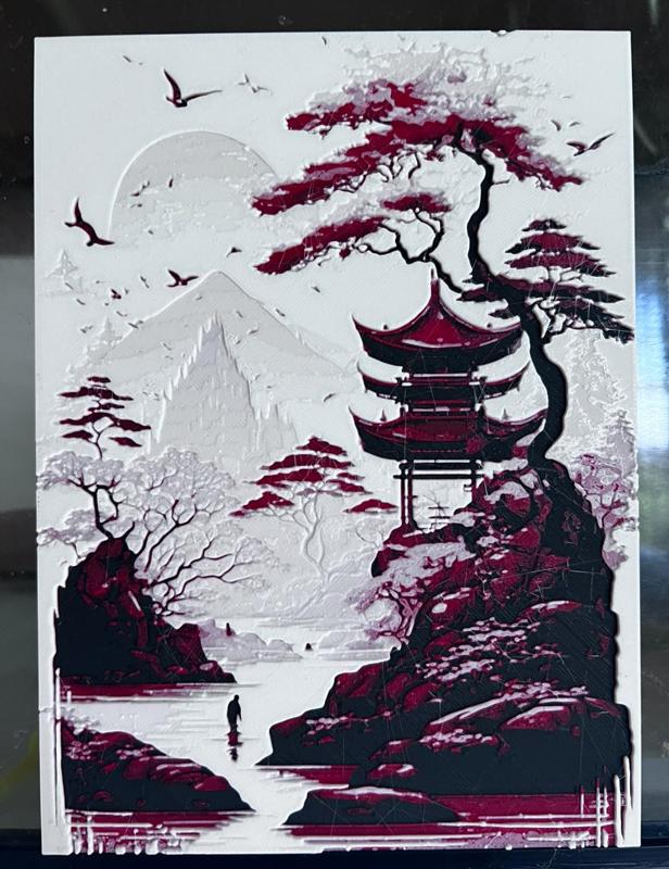 Landscape japan hueforge