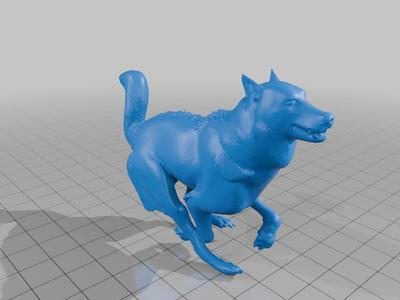 Running husky