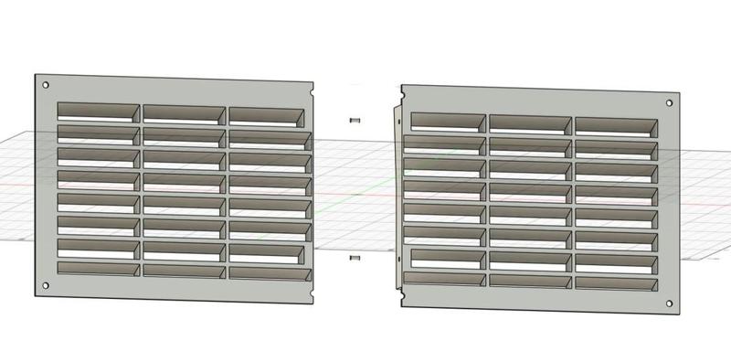 Ventilation Grille Adria Optima 410TQ