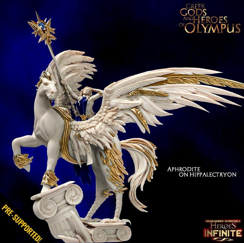 Aphrodite on Hippalectryon