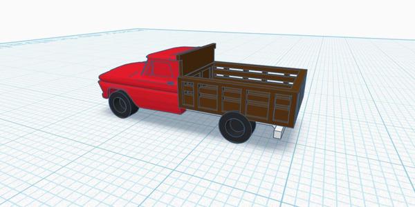 C10 COM CARROCERIA DE MADEIRA