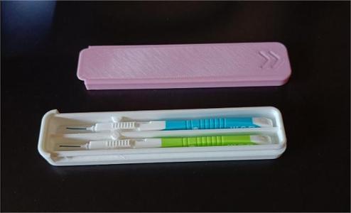 Interdental brush box - Boite Brossettes Interdentaire