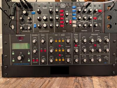 19" Rack Ears for 70HP synths (Behringer Model D / Behringer CAT / Behringer Wasp)