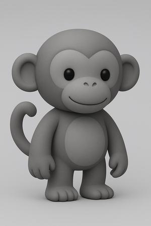 Cute Monkey Animal