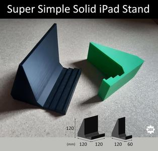 Super Simple Solid iPad Stand