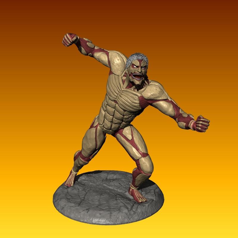 Attack on Titan Reiner Braun Armored Titan