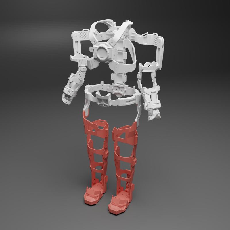 3X0 - Full body exoskeleton leg module