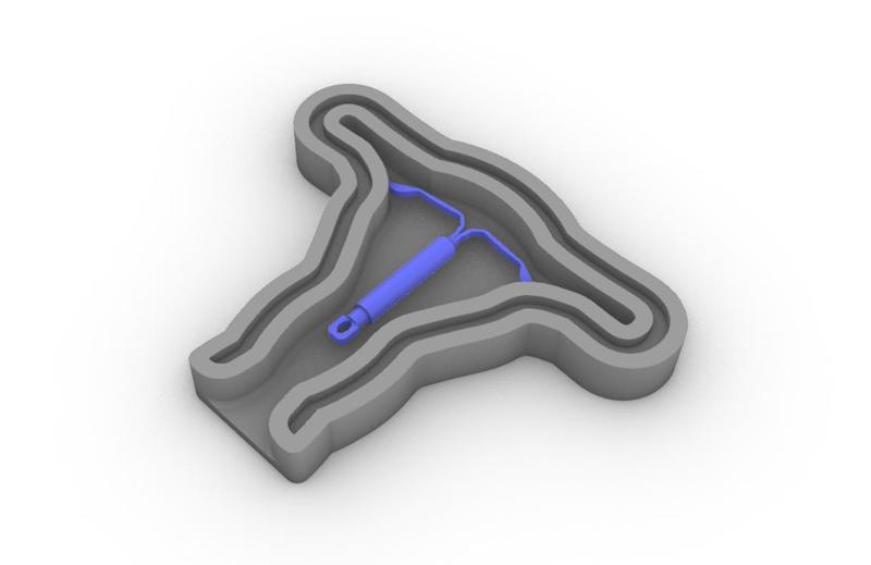 Uterus for intrauterine device (IUD) insertion practice